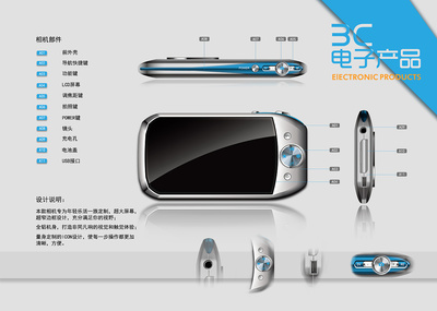 工业美学与用户体验的融合 电子产品排版的现代演进